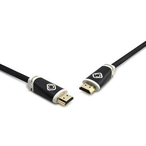 Oehlbach Easy Connect HS 150 - High Speed Ethernet HDMI-kabel - 4k Ultra HD 50/60Hz, 2160p, HDR, 3D, 18Gbit/s - OFC - 75cm zwart