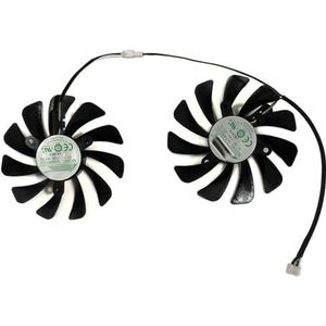 2 stuks GAA8S2U, grafische kaartventilator, GPU-videokoeler, voor ZOTAC voor GeForce GTX 1070Ti 1080Ti AMP Core
