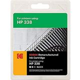Kodak Supplies 185H033801 geschikt voor HP DJ460 inkt zwart compatibel met HP338/C8765EE 540 pagina's 21ml