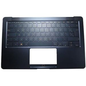 Laptop PalmRest & toetsenbord voor ASUS voor Zenbook 3 UX3490UA Blauwe bovenkant met achtergrondverlichting Blauw Braziliaans BR Latijns-Amerika LA(90NB0EI1-R30360 BR)