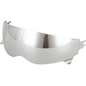 Motorhelm vizier lens, Helmvizier, for Scorpion KS-08 Helmvizier Vervangende helmlens Vizieraccessoires Capacete Windshield REVO (grijs)(Silver)