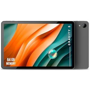 SPC Gravity 5 Tablet, 27,9 cm (11 inch), zwart, IPS-display InCell, Octa-Core, 6000 mAh, 4 GB RAM, 64 GB, uitbreidbaar geheugen, WLAN 6, oplaadtijd, Android 13