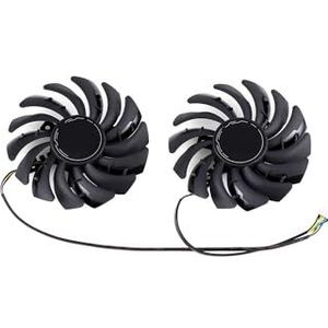 85MM PLD09210S12HH koelventilator voor MSI RTX 3070 3080 3090 voor VENTUS 3X grafische kaartkoelerventilator(Black 2-Fan)
