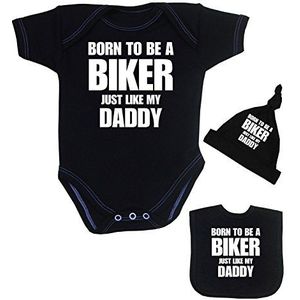 Babyprem Baby Jongens (0-24 maanden) kledingset, zwart, 0-3 Maanden