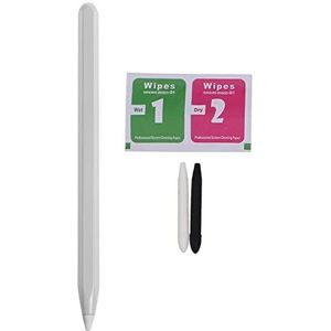 Stylus pennen voor aanraakschermen Mobiele telefoon Touchscreens Actieve stylus potlood Tablet S vervangende pen voor laptop dubbel gebruik/hard hoofd (wit)