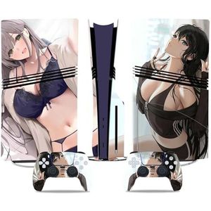 Voor PS5 PRO Skin Digital Edition Console En Controller Vinyl Cover Skins Wraps Krasbestendig, Compatibel Met Voor PS5 Digital Edition Pro 89628 Geen Schuimvorming Bubbelvrij