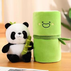 MALJI Bamboe Panda Pop Pluche Speelgoed (Panda en Bamboe)