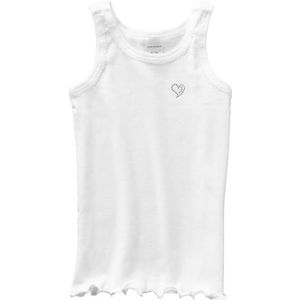 Schiesser Vest voor meisjes, Wit - Wit (100-wit), 3 jaar