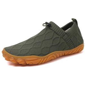 Slip-on Shoes, Hike Footwear Barefoot Outdoor Running Barefoot Hike Shoes (Color : Green, Size : EU 39)