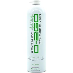 O-2GO Draagbare zuurstofbus met canule - Boost slaap, verlicht vermoeidheid en hoofdpijn, verbetert spierherstel en focus, ondersteunt het immuunsysteem en welzijn - Made in Britain (1)