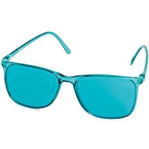 VANLO Kleurtherapiebril turquoise elegant - neutraliserende bril
