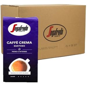 Segafredo - Caffe crema gustoso Bonen - 4x 1 kg