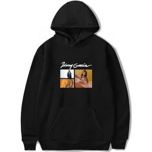 SKALSDVXC Kany Garcia Merch Foto Hoodies Lange Mouw Mannen Vrouwen Mode Sweatshirt Voor Fan Casual Trainingspak, Zwart, XS