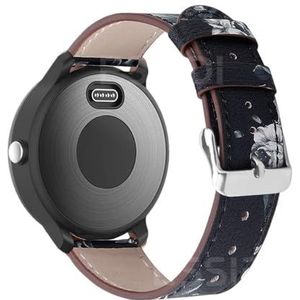 Essidi 20 22mm lederen horlogeband geschikt for Garmin Vivoactive 3 Muziek 4 armband polsband lus for voor Venu Sq 2 Forerunner 55 245 (Color : Colorful-C, Size : For Forerunner 245)