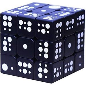 Geen Sticker Speed Cube 3X3 Reliëf Kubus Professionele Snelle Hersenkraker Gladde Kubus, Geschikt Voor Alle Leeftijden