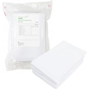 Medi-Inn - Economy - Wegwerpwashandjes - Wit - 100 Stuks