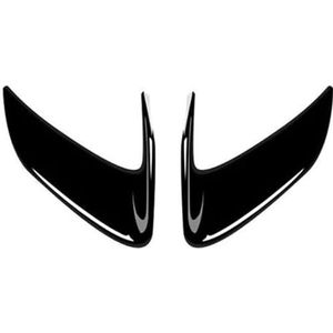 Auto binnendeurgrepen 2PCS Auto Binnendeur Kom Trim Cover Handvat Paneel Frame Paneel Interieur Accessoires voor Toyota voor yaris voor cross(Bright Black)