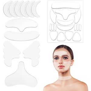 Pakket 27 Silicone Anti-Wrinkle Seasonings, Anti-Wrinkle Seasonings, Skin Care Dressings, Skin Care-Producten, Herbruikbaar, Op Zoek Naar Gezicht, Ogen, Nek, Enz.