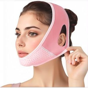 V Line Lifting-riem, gezichtsverkleiner, dubbele kinverkleiner, herbruikbaar, gezichtsstretchriem, V-vormige kinband
