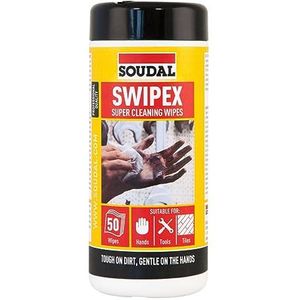 Soudal Primer & Cleaner Swipex Reinigingsdoekjes 50 doekjes
