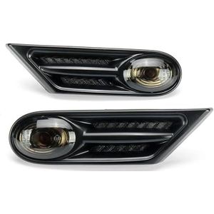 Richtingaanwijzer - Smoked - Led Zijmarkeringslichten - Voor BMW Mini Cooper R56 R57 - Knipperlicht Indicator
