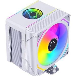 CPU-koeler MX96 V3 luchtgekoelde multi-platformkoeler met 6 warmtebuizen en kleurverlichtingseffect (MX96 V3W Color Light)