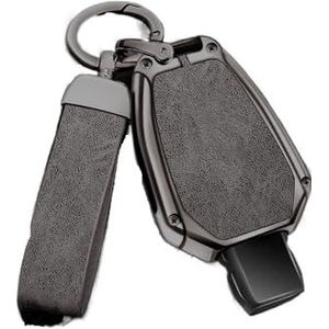 Sleutelbehuizing Afstandsbediening Protector Voor CLS Auto Sleutel Cover Legering Lederen Klep Voor CLS300 CLS350 CLS260 Autosleutelhoesje(1 UK)