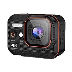 Ultra HD 4K Actiecamera 10m Waterdicht 2.0 'Scherm 1080P Sport Camera Cam Driving Recorder Tachograaf(Size:Camera Add 32GB Card,Color:Nero)