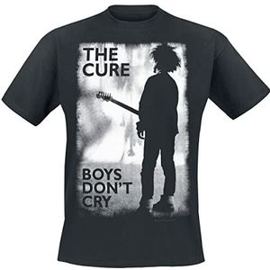 Cure, The Boys Don't Cry T-shirt zwart S 100% katoen Band merch, Bands