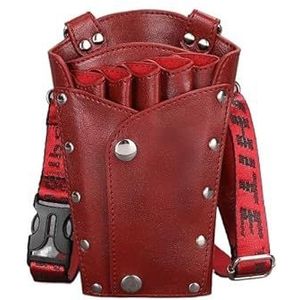 Kapperstas voor uitrusting 5 zakken kappersscharen tas kam tondeuse opberghouder kappersstylingtools salon kapperstas kapperstas(K)