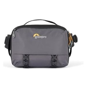 Lowepro Trekker Lite SLX 120, Zaino per Fotocamera Compatto con Tasca per Tablet, Borsa per Fotocamere Mirrorless Full Frame, Attacco per Treppiede, Porta Borraccia, Grigio