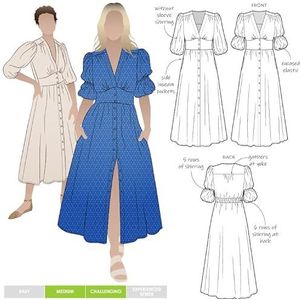 Style Arc naaipatroon - Belle geweven jurk (maten 18-30)