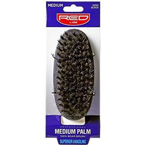ROOD DOOR KISS PROFESSIONAL MEDIUM PALM 100% BOAR BRUSH SUPERIOR HANDEL #BOR09