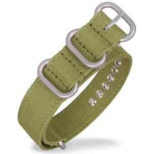 InOmak Nylon canvas horlogeband 18-26 mm reserveband, 20 mm, Nylon