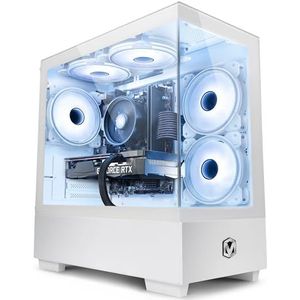 Vibox V-159 Gaming PC Wit • AMD Ryzen 5 5500 4,1 GHz • Nvidia RTX 3050 6 GB • 16 GB RAM • 1 TB SSD • Windows 11 • WiFi