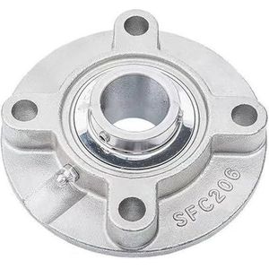 SSDXFJZR 1 stuk SUCFC201 SUCFC202 SUCFC203 304 buitenkogellager van roestvrij staal met gordelinzetstuk (SUCFC201)