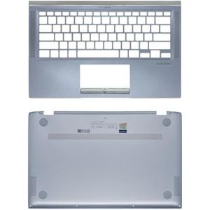 Bovenste palmsteun hoesje shell en behuizing onderchassis onderste hoes compatibel met Asus ZenBook 14 UX431F UM431D DA BX431 Laptop