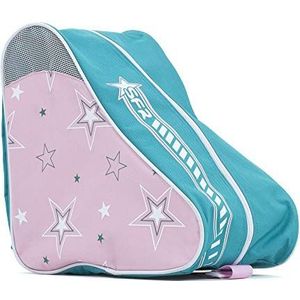 SFR Skates SFR Star Skate Bag tas voor skates Unisex volwassenen, roze/groen, één maat