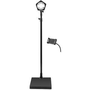 F Fityle Huisdier Haar Droger Stand Föhn Vloerstandaard Zware Basis, Multifunctioneel, Honden Haar Droger Houder voor Badkamer, Huis, Salon, Verergerd