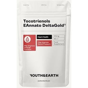 Youth & Earth Tocotriënolen EAnnato Delta Gold (60 x 125 mg softgels)