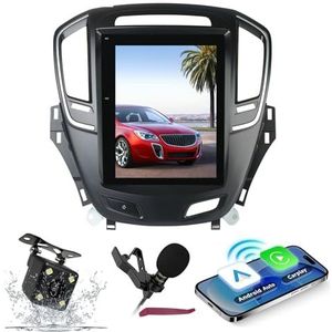 Android 15 Autoradio Navi voor B-uick Regal/O-pel Insignia (2014) 10.4 ""Touchscreen Car Multimedia Player met Wireless Carplay GPS Navigatie BT5.0 HIFI FM 5G-WiFi SWC DSP MIC,6g+128g