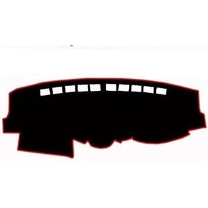 Auto Dashboard-afdekmat Voor Kia Voor Sorento BL LX XS 2003-2010 Auto Dashboardhoes Mat Pad Anti-UV Dashboard Zonnescherm Tapijt Accessoires Dashboard Light Proof Pad(Black(Red Edge) RHD)