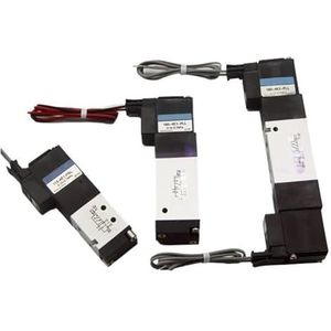 1 stuks 2-weg 5-poorts Pilot magneetventiel 180-4E1-83-PSL pneumatisch regelventiel AC220V enkele magneet (AC110)