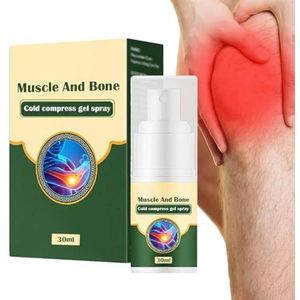 Spierpijn verlichtende spray | 30 ml natuurlijke pijnstillende spray - Lichaamsverzorging, snelwerkende spier- en gewrichtsverlichtingsgel, pijnstillende spray voor dames en heren, geschikt