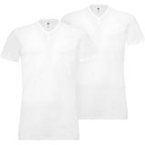 Levi's Heren onderhemd 200SF V/NECK 2P, wit (white 300), S