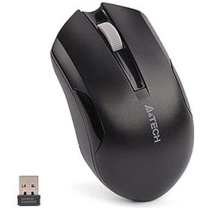 A4Tech - G3-200N - Draadloze Muis - Zwart - V-Track Padless