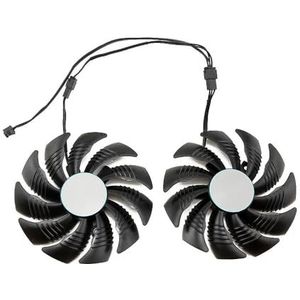 3Pin PLD09210S12HH GTX1650 VGA GPU-koelventilator voor GIGABYTE GTX 1650 voor EAGLE grafische kaartkoeling(2PCS)
