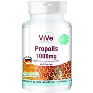 Propolis - 1000mg - 60 Tabletten - Hoge Dosis
