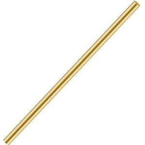 Metalen massieve ronde messing staaf, H59 Messing staaf ronde staaf goud diameter 2-12 mm lengte 50-200 mm for doe-het-zelf mes handvat materiaal(80mm x 6mm)