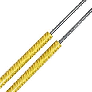 Voor Toyota Voor Auris Hatchback 2006-2012 Kofferbak Struts Achterklep Boot Lift Ondersteuning Gasveren Schokdemper(Yellow carbon fiber)